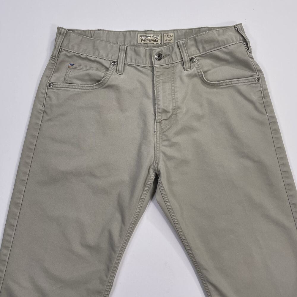 Patagonia Men's Chinos in Light Gray-Tan